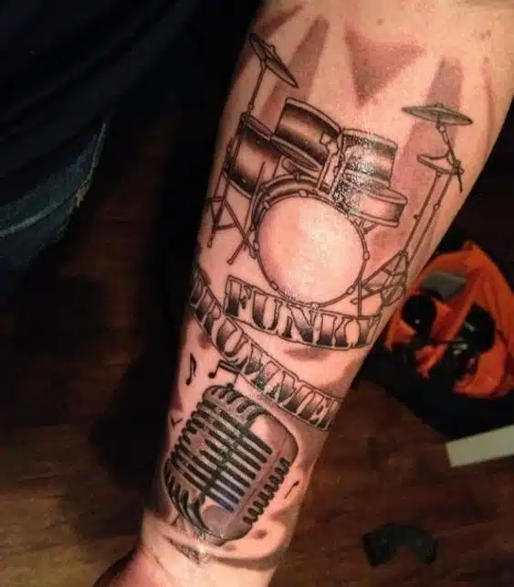31+ Latest Drum Tattoo Ideas 2024