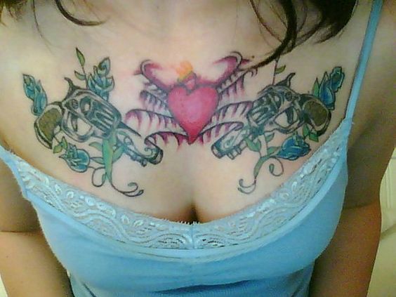 78 Stunning Chest Tattoos For Women  Our Mindful Life