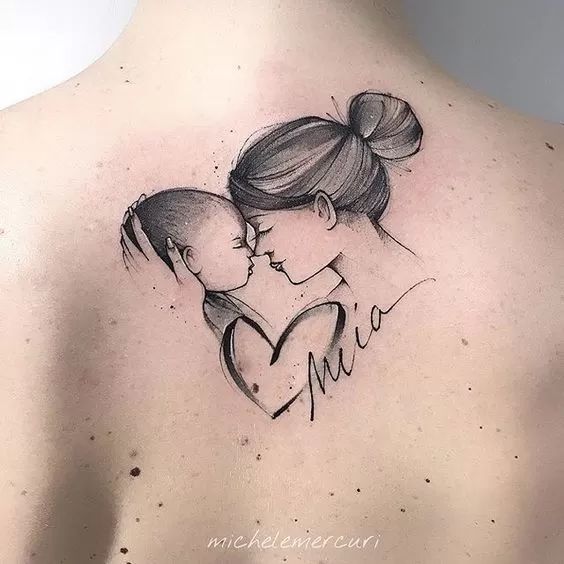 60 Beautiful Mom Tattoo Designs 2023