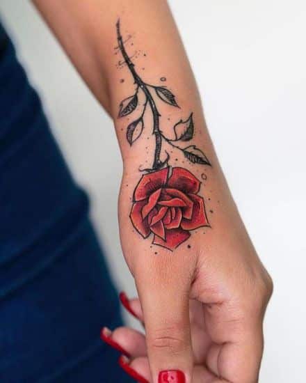 23 Chic Small Rose Tattoos for Women  StayGlam