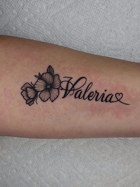 Name Tattoos  Cool Examples Font Recommendations  Designs