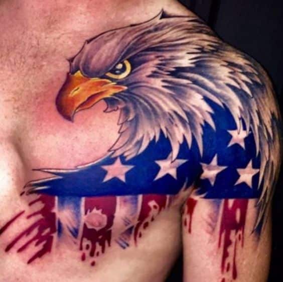 small eagle tattoo chestTikTok Search