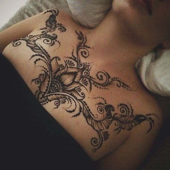 45 Heart Stealing Breast Tattoo Designs and Ideas 2023