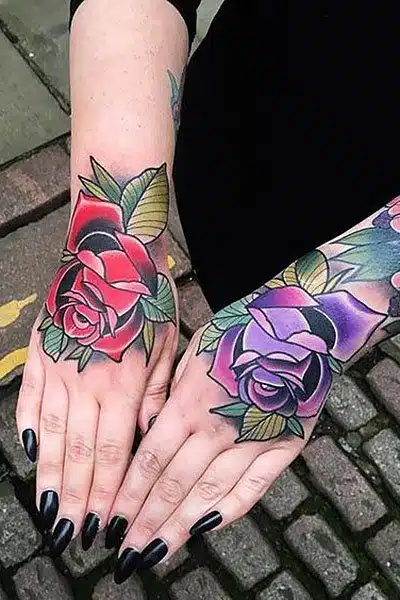 46+ Latest Rose Tattoo Designs On Hand 2023