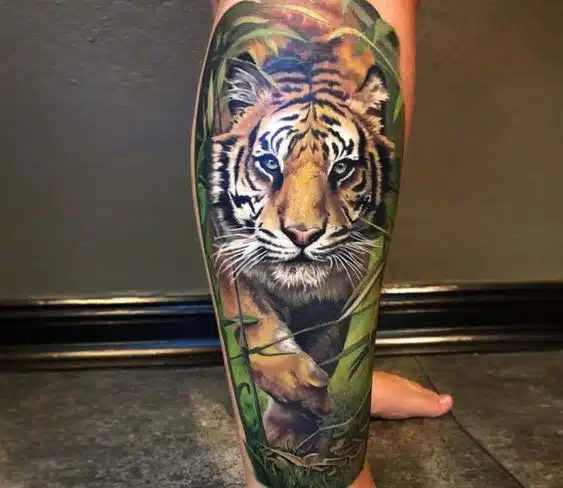 42+ Beautiful Tiger Tattoo Designs 2023