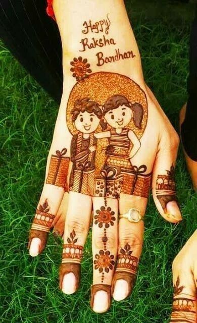 45+ Latest Raksha Bandhan Mehndi Design 2023