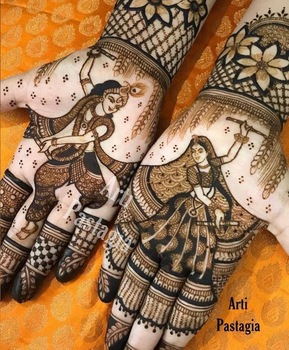 46+ Beautiful Janmashtami Mehndi Designs 2023