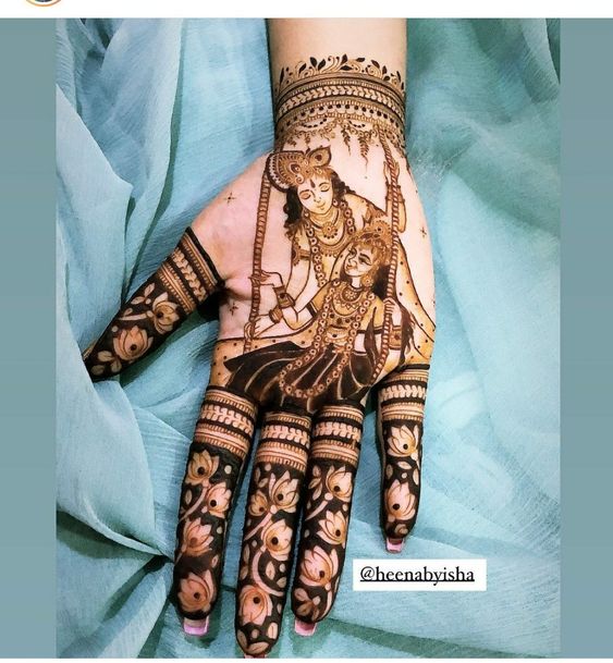 46+ Beautiful Janmashtami Mehndi Designs 2023