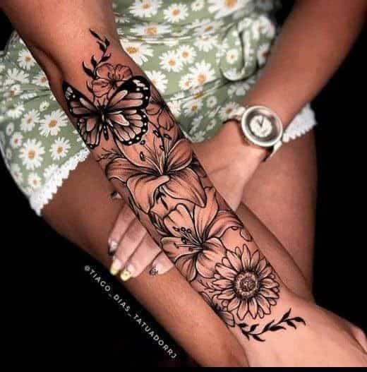 100+ Stunning Arm Tattoos For Women