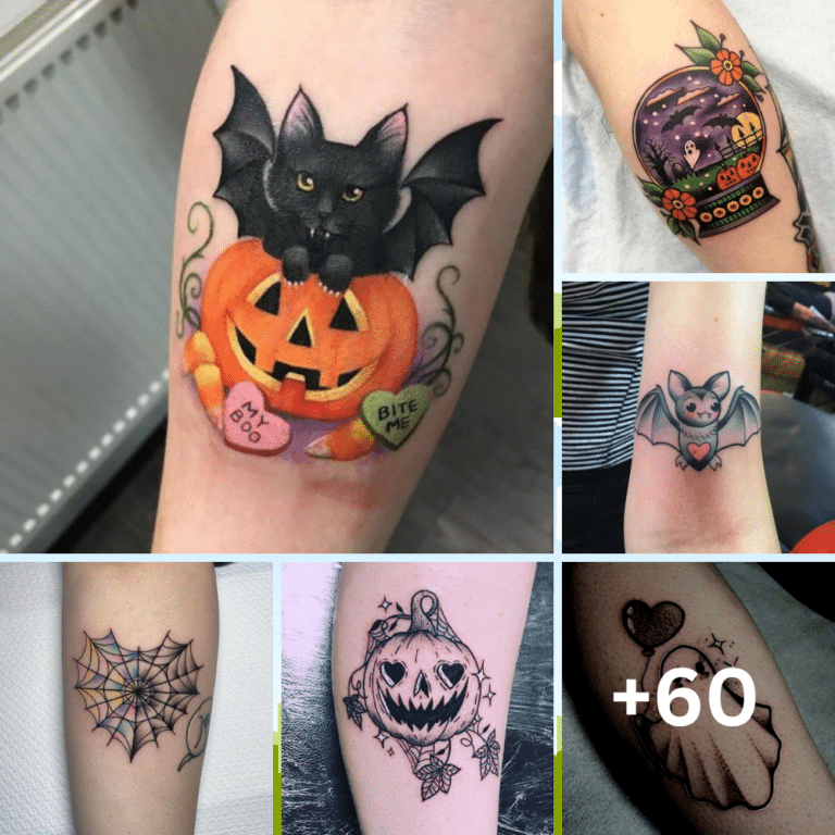 60+ Superb Small Halloween Tattoo Designs 2023