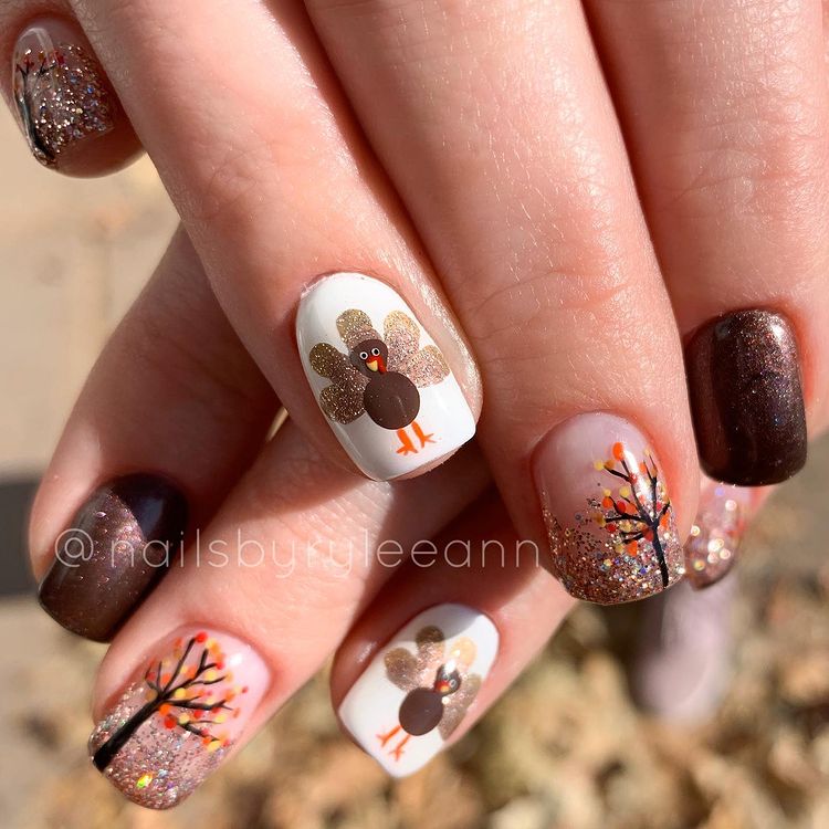 Thanksgiving Nail Designs 2023