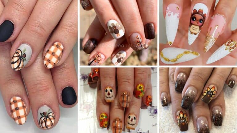 Thanksgiving Nail Designs 2023