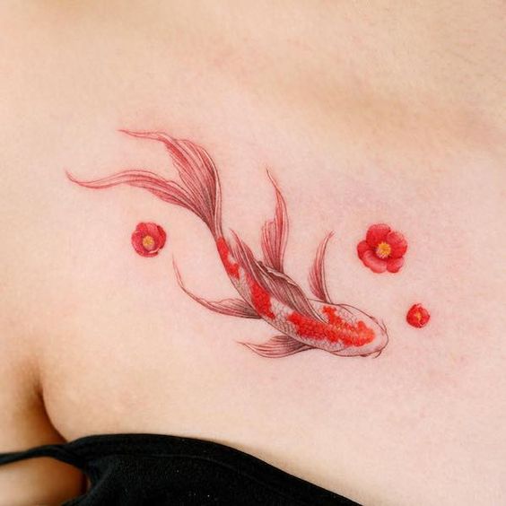 100+ Red Koi Fish Tattoo Designs You Must Try