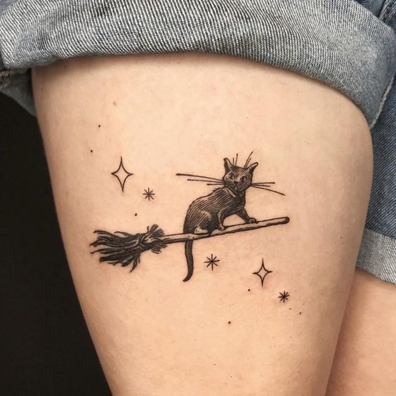 60+ Superb Small Halloween Tattoo Designs 2023