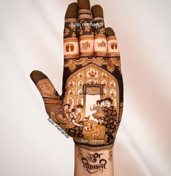 60+ Trendy Diwali Mehndi Designs 2023