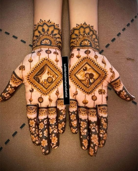 33+ Beautiful Karwa Chauth Mehndi Design 2023