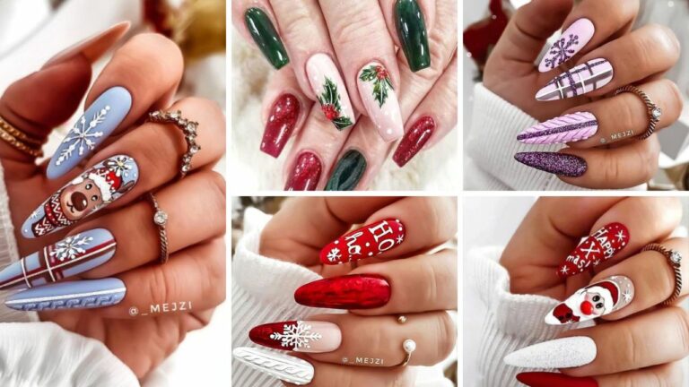 22+ Trendy Cute Christmas Nails You Must Try