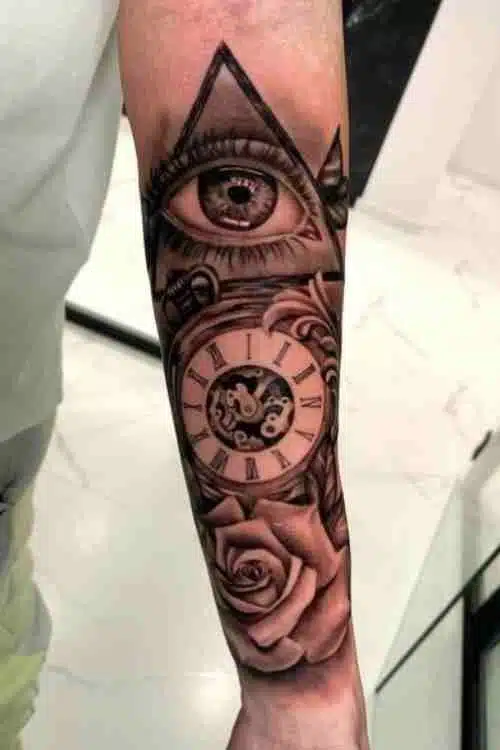 50+ Superb Clock Tattoo Designs You must Try