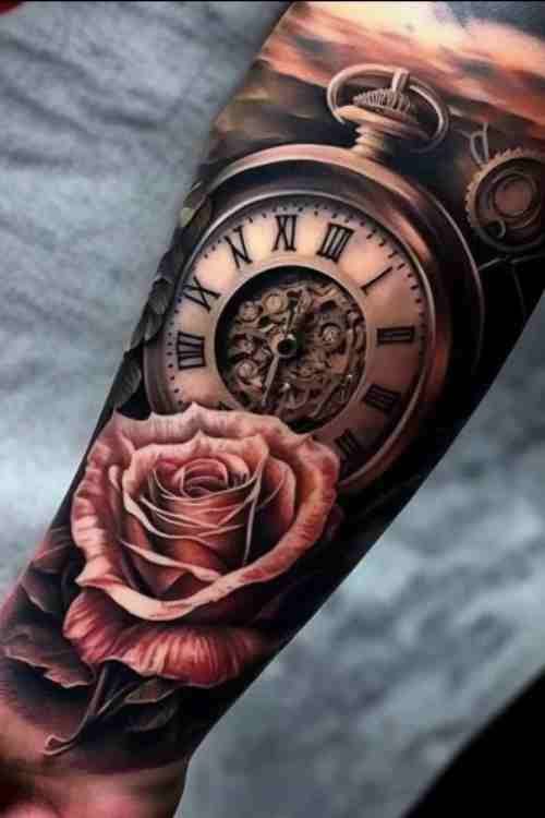 50+ Superb Clock Tattoo Designs You must Try