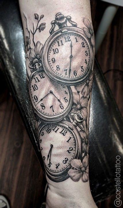 50+ Superb Clock Tattoo Designs You must Try