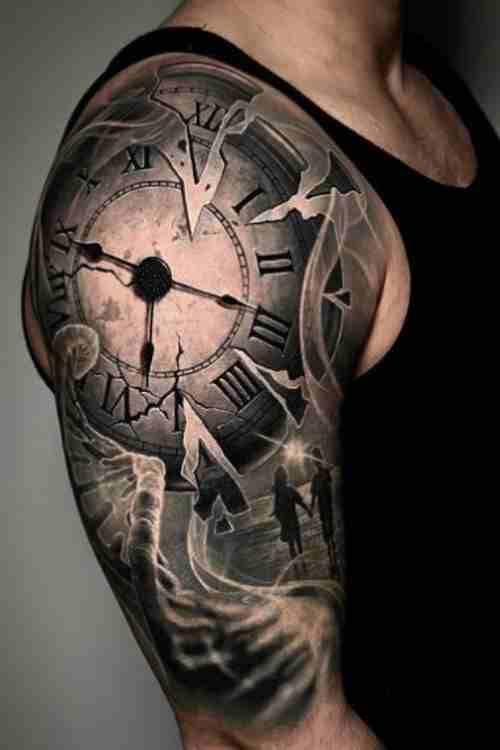 50+ Superb Clock Tattoo Designs You must Try