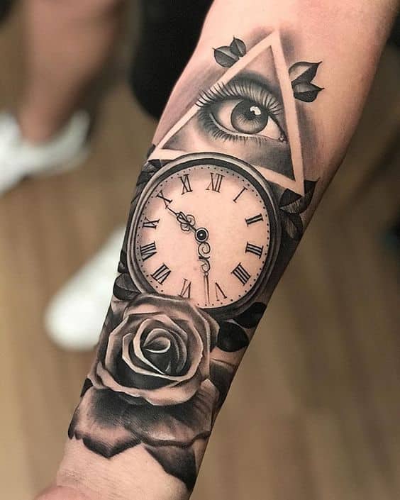 50+ Superb Clock Tattoo Designs You must Try