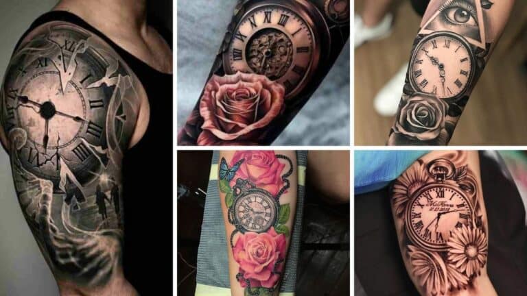 50+ Superb Clock Tattoo Designs You must Try