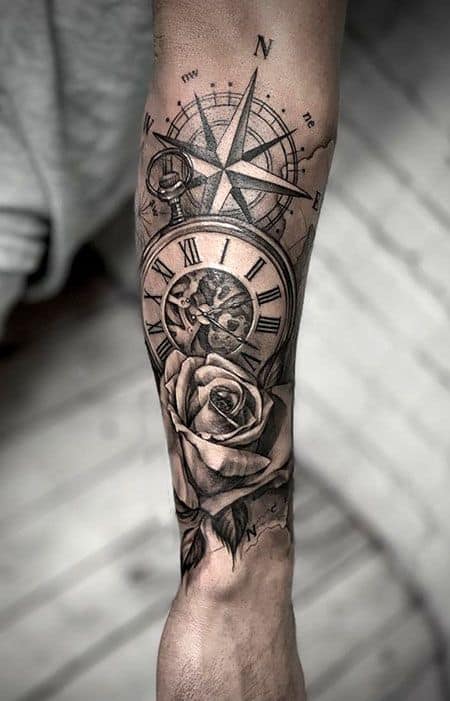 50+ Superb Clock Tattoo Designs You must Try