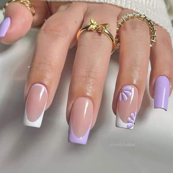 24+ Spring Flower Nail Designs 2024