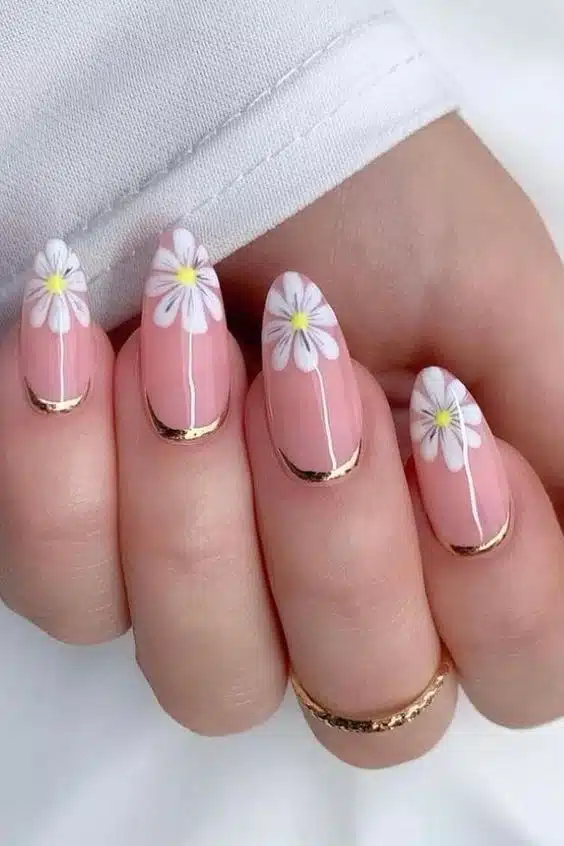 24+ Spring Flower Nail Designs 2024