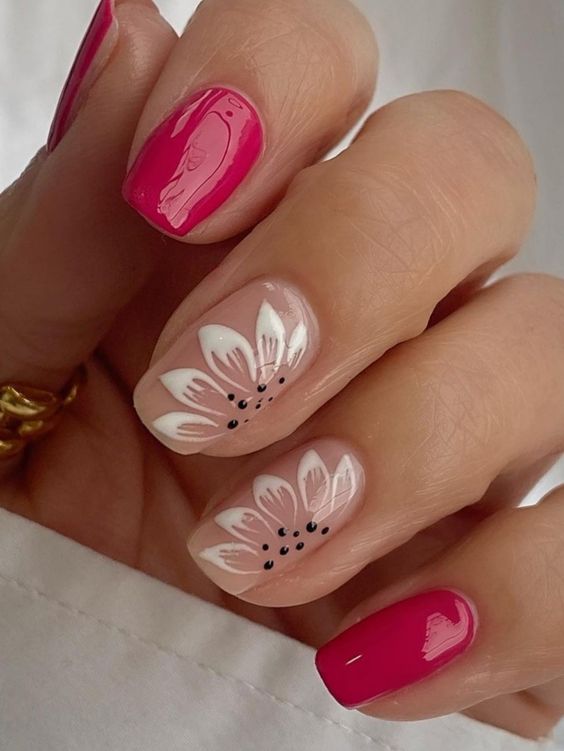 24+ Spring Flower Nail Designs 2024