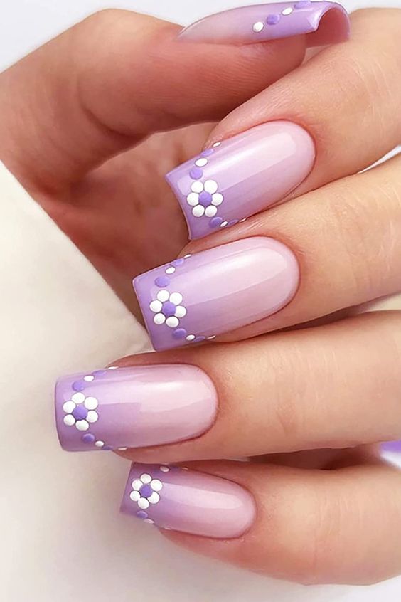 24+ Spring Flower Nail Designs 2024