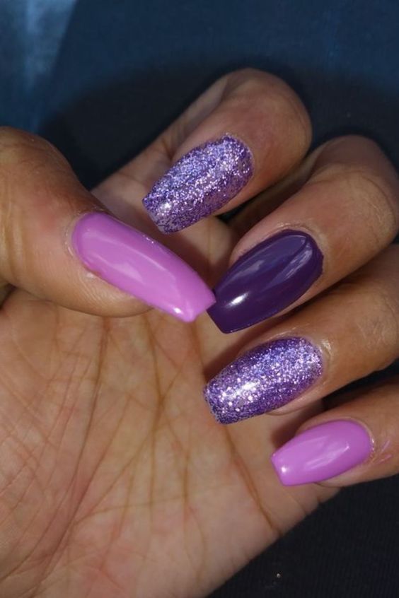 21+ Dark Purple Nail Designs 2024