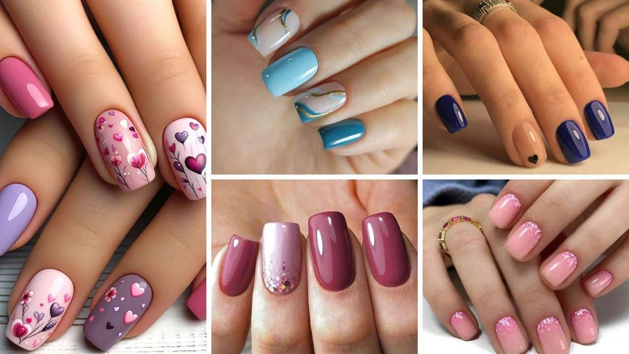 60+ Beautiful Short Square Nail Ideas 2024