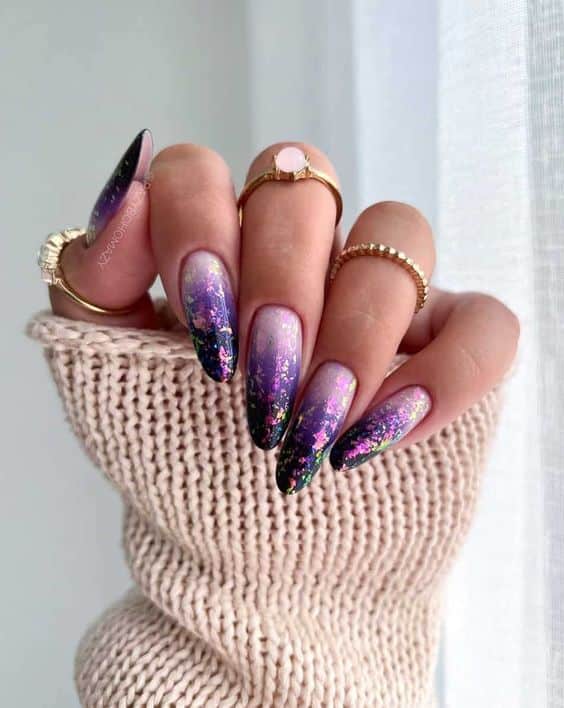 21+ Dark Purple Nail Designs 2024