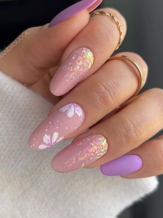 24+ Spring Flower Nail Designs 2024