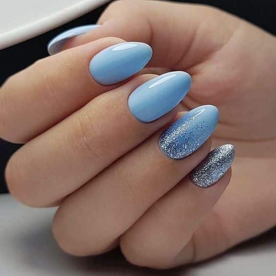 26+ Sky Blue Nail Designs 2024