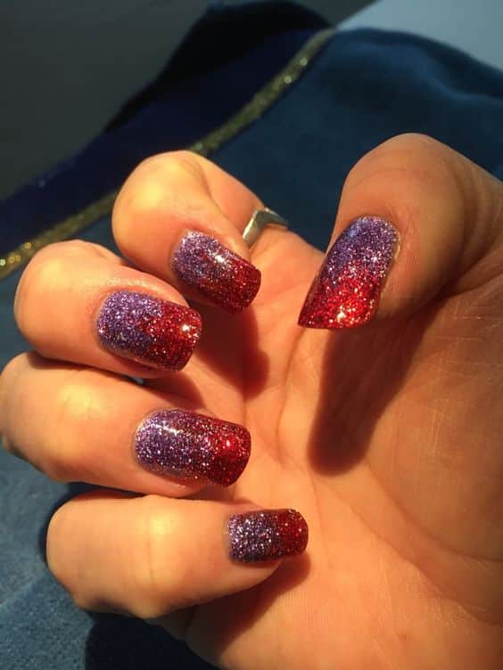 23+ Red And Purple Nail Designs 2024