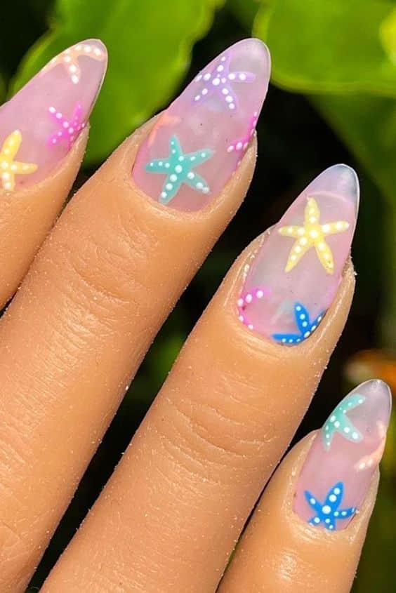 32+ Summer Nail Designs For Short Nails 2024