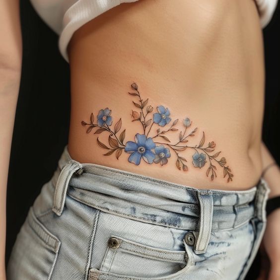 53+ Fabulous Forget Me Not Flower Tattoo