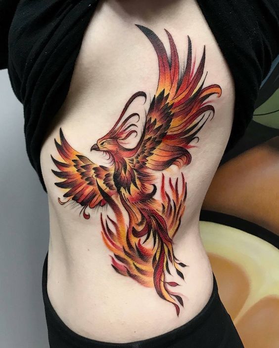 60+ Superb Pheonix Tattoo For Women