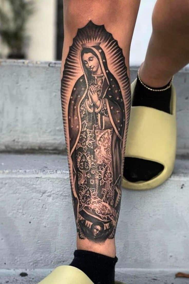 52+ Inspiring Virgen Mary Tattoo