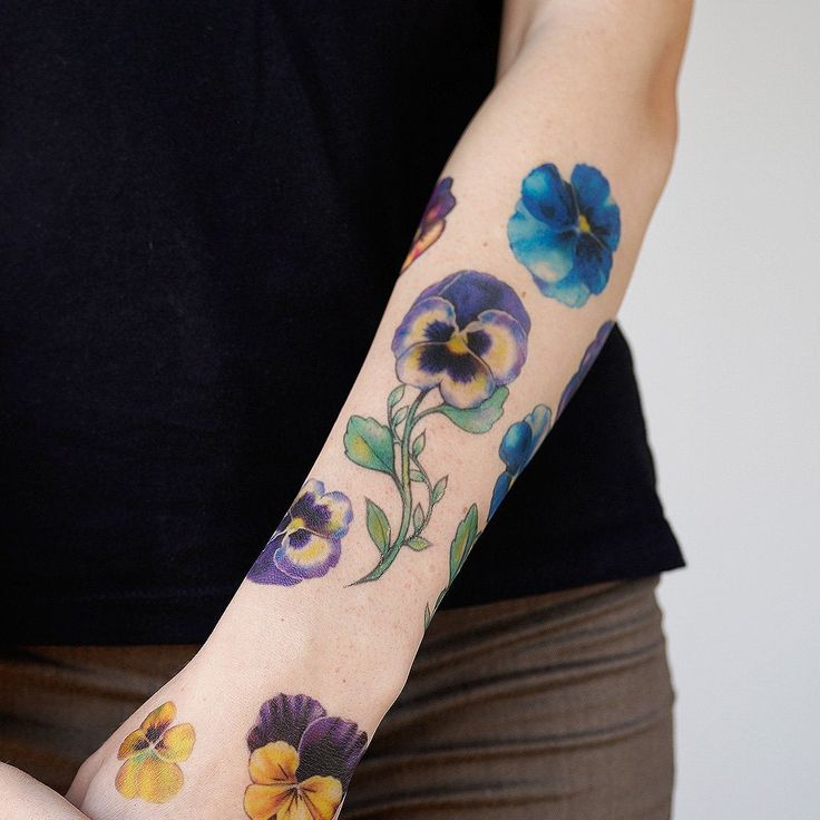 54+ Beautiful Western Floral Tattoo