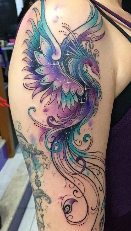 60+ Superb Pheonix Tattoo For Women