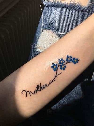 53+ Fabulous Forget Me Not Flower Tattoo