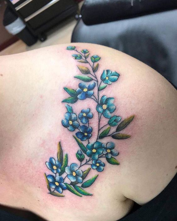 53+ Fabulous Forget Me Not Flower Tattoo