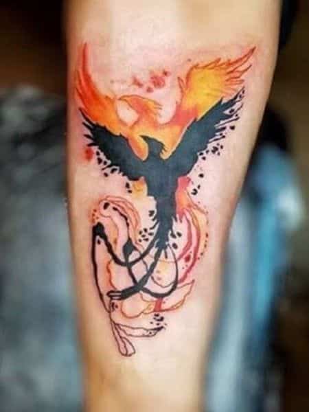 60+ Superb Pheonix Tattoo For Women