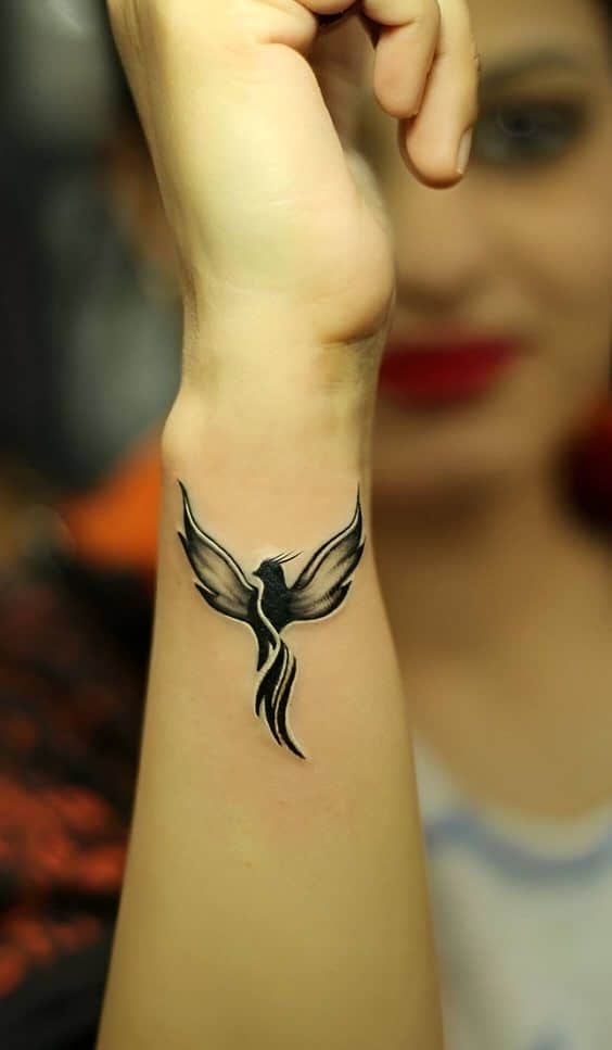 60+ Superb Pheonix Tattoo For Women