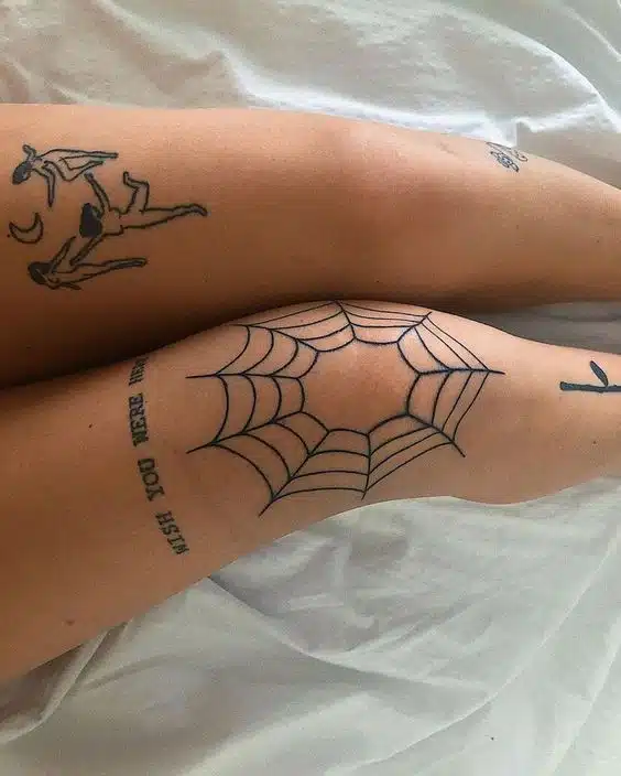 60+ Fabulous Knee Tattoo Words