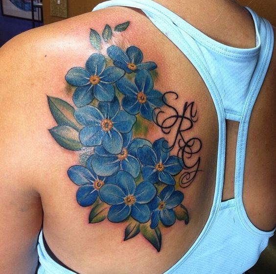 53+ Fabulous Forget Me Not Flower Tattoo